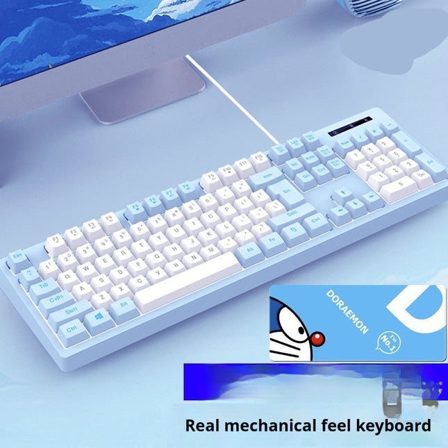 Mechanical Feeling Keyboard Mouse Suit