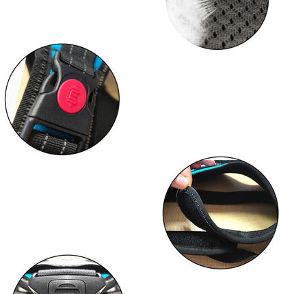 Explosion proof Chest harness pet leash