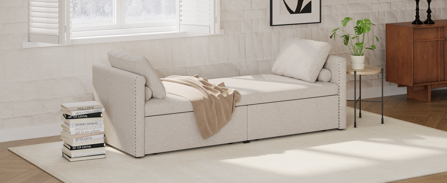 Fauteuil lounge moderne et rembourré de la marque eprolo, convertible en canapé-lit, avec tissu confortable et design élégant.