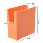 Boîte de rangement de cuisine eprolo en plastique pour vaisselle, avec compartiments pour organisation efficace.