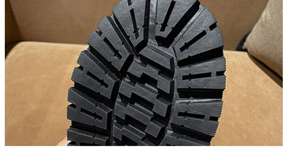 Vintage Metal Buckle Knight Martin Boots