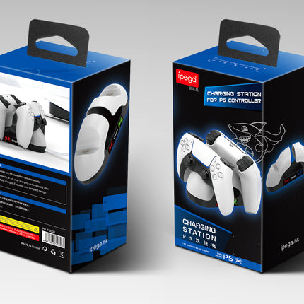 PS5 Gamepad Charger Contact Type Double Seat