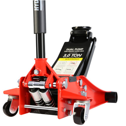 Hydraulic Low Profile Steel Racing Floor Jack With 3 Ton Capacity And Lift Range 3.3 Inches-18.5 Inches Unavailable Platforms- Welfel Temu