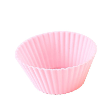 Silicone Muffin Cup High Temperature Reusable Cake Grinding Tool Baking Household Rice Hair Cake Mold