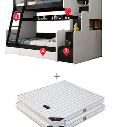 Simple Multi-function High And Low Bed Double Bed