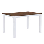 Table en bois rustique minimaliste de la marque eprolo, design simple et élégant, visible avec surface en bois naturel.