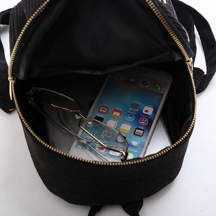 Mini backpack hair ball backpack