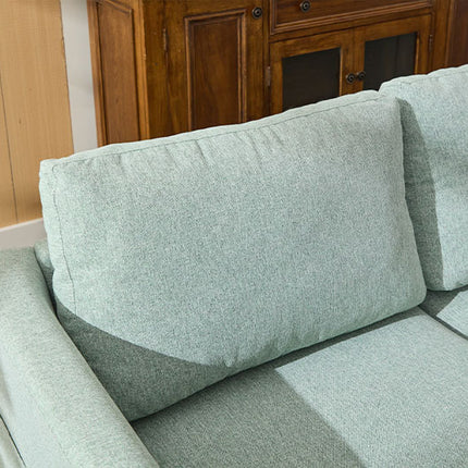 Fabric 3 Seater Couch With 2 USB, Comfortable Sectional Couches And Sofas For Living Room Bedroom Office Small Space, Easy Assembly & Comfy Cushion Cannot Be Sold On Temu