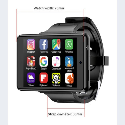 X2800 Smart Watch WIFI Positioning GPS Dual Camera