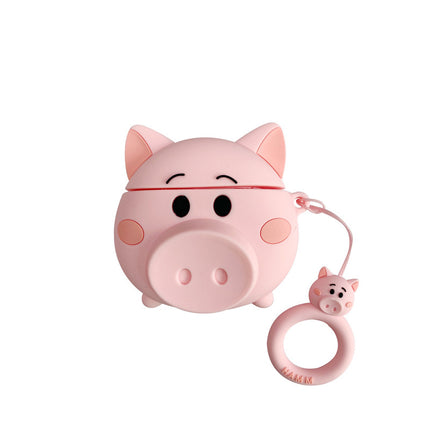 Compatible with Apple, Cartoon Piggy AirPods Pro Cover