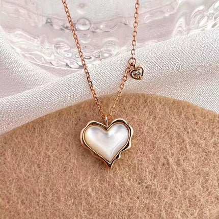 Gold Love Collar Chain Set