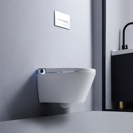 Hidden Water Tank Wall Mounted Intelligent Toilet