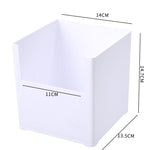 Boîte de rangement de cuisine en plastique eprolo pour vaisselle, boîte de stockage pour armoires et tables.