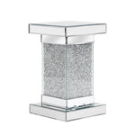Miroir carré argenté de 11,8 pouces de la marque eprolo, reflet élégant et moderne pour la décoration intérieure.