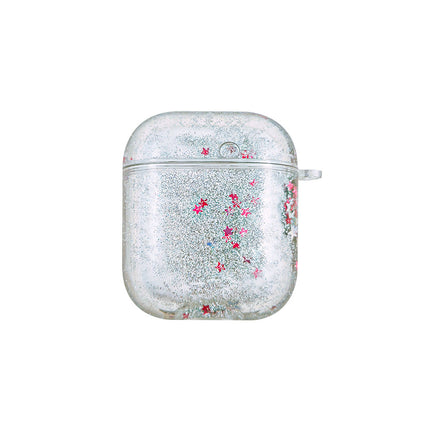 Bluetooth Liquid Quicksand Earphone Case Protection