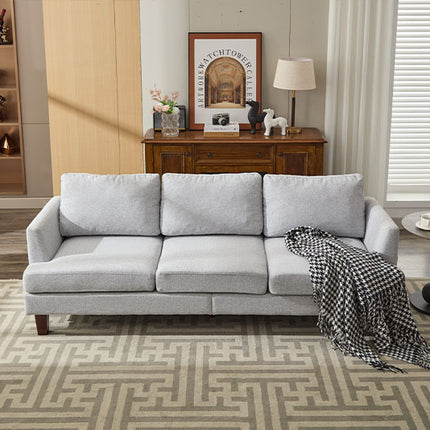 Fabric 3 Seater Couch With 2 USB, Comfortable Sectional Couches And Sofas For Living Room Bedroom Office Small Space, Easy Assembly & Comfy Cushion Cannot Be Sold On Temu