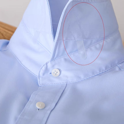Italian Windsor Collar Tong Qin Ironing Free Long Sleeves Shirt