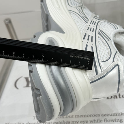 Vintage Genuine Leather Platform Dad Shoes Women