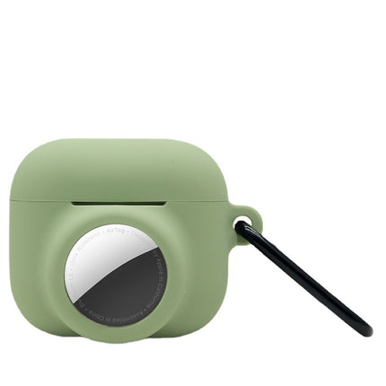 Applicable To Airpods 4airtag Tracker 2-in-1 Silicone Bluetooth