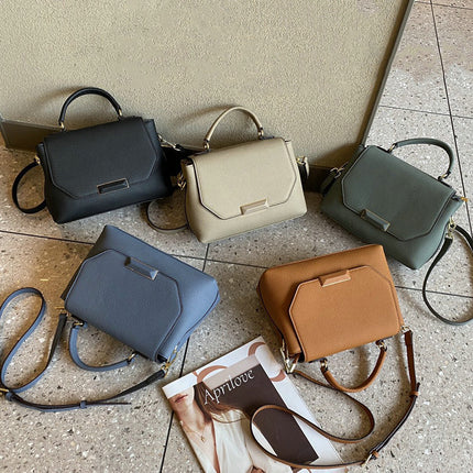 Fashion Genuine Leather Women's One Shoulder Handbag