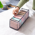 Boîte de rangement en tissu pour vêtements de marque eprolo, pliable, lavable, idéale pour tiroir ou armoire à jeans.