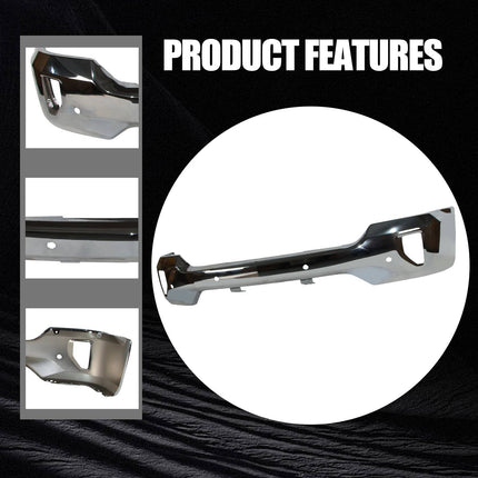 Front Bumper For 16-19 Chevy Silverado 1500 W Sensor Holes
