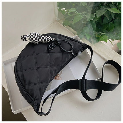 Women's Rhombus Casual Shoulder Underarm Bag