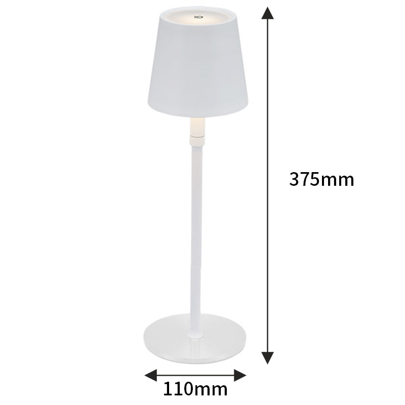 Lampe de table Nordic Ins Log sans fil d'eprolo, design rétro en bois massif, lumière douce pour chambre à coucher.