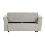 Canapé convertible U_STYLE d'eprolo avec coussin souple, lit pour deux personnes, permettant de s'asseoir ou de dormir confortablement.