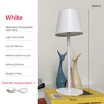 Lampe de table de bureau LED eprolo avec design créatif, protection des yeux, port USB et base en métal pour décoration intérieure.