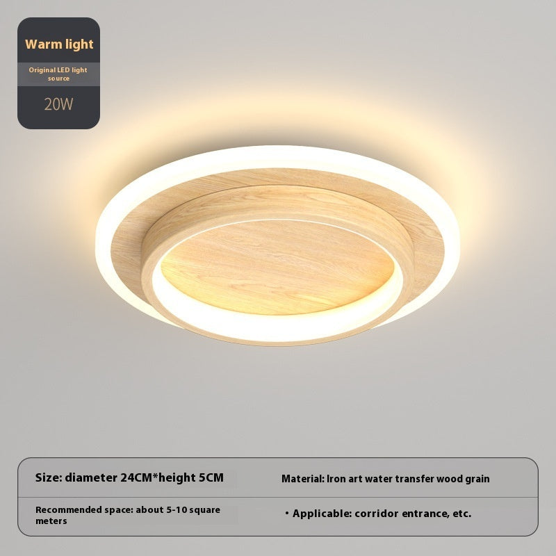 Lumières de couloir et balcon Novah, éclairage d'allée moderne avec bande lumineuse LED pour intérieur et extérieur.