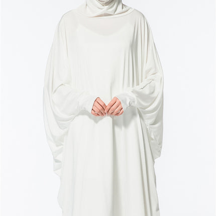 New muslim worship service bat robe with hijab
