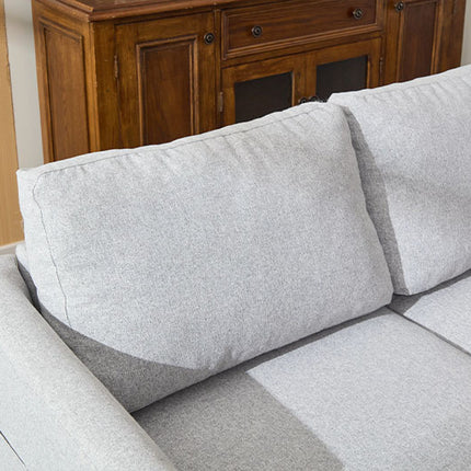 Fabric 3 Seater Couch With 2 USB, Comfortable Sectional Couches And Sofas For Living Room Bedroom Office Small Space, Easy Assembly & Comfy Cushion Cannot Be Sold On Temu