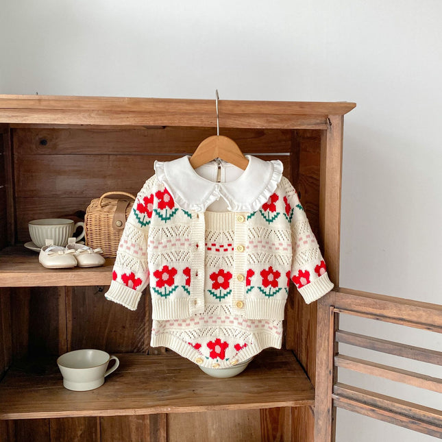 Autumn Clothing Infant Baby Girl Baby Sweaters Cardigan Clothes