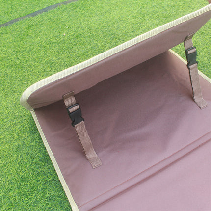 Folding Casual Blanket Portable Prayer Mat With Backrest