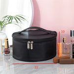 Trousse cosmétique grande capacité eprolo avec design couronne, rangement spacieux pour produits de beauté et accessoires.