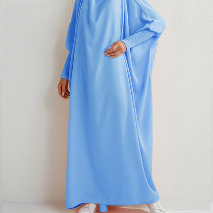 Dubai Middle East Turkey Swing Solid Color Robe Dress Robe