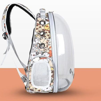 Cat Canvas Carrying Supplies Box School Bag