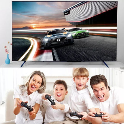 4K Retro Game Console Plug-Play 20000- Video Game Stick-2x Wireless Controllers