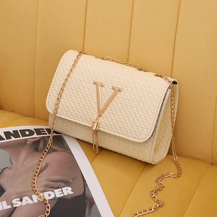 Women's Plaid Tassel Large Capacity Fashion Messenger Bag