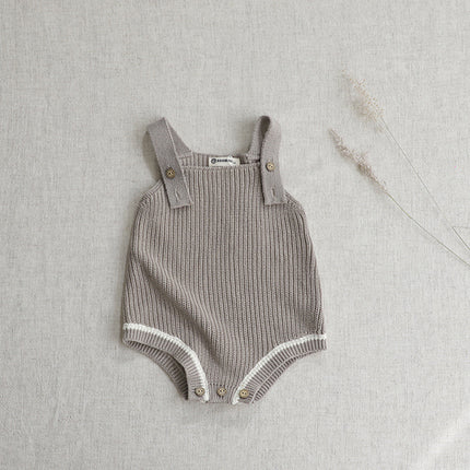 Baby Sweater Romper Children's Clothing Autumn New Newborn Sweater Onesie