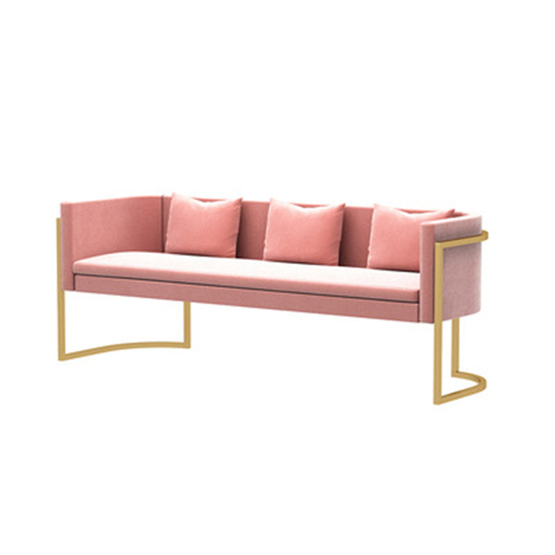 Canapé de bureau Novah, zone de repos simple et moderne pour salon d'accueil, avec assise confortable et design épuré.