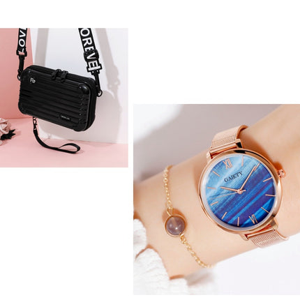 Mini suitcase mobile phone bag