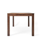 Table en bois MANILA de 69 pouces d'eprolo, design moderne avec surface large pour salle à manger ou bureau.