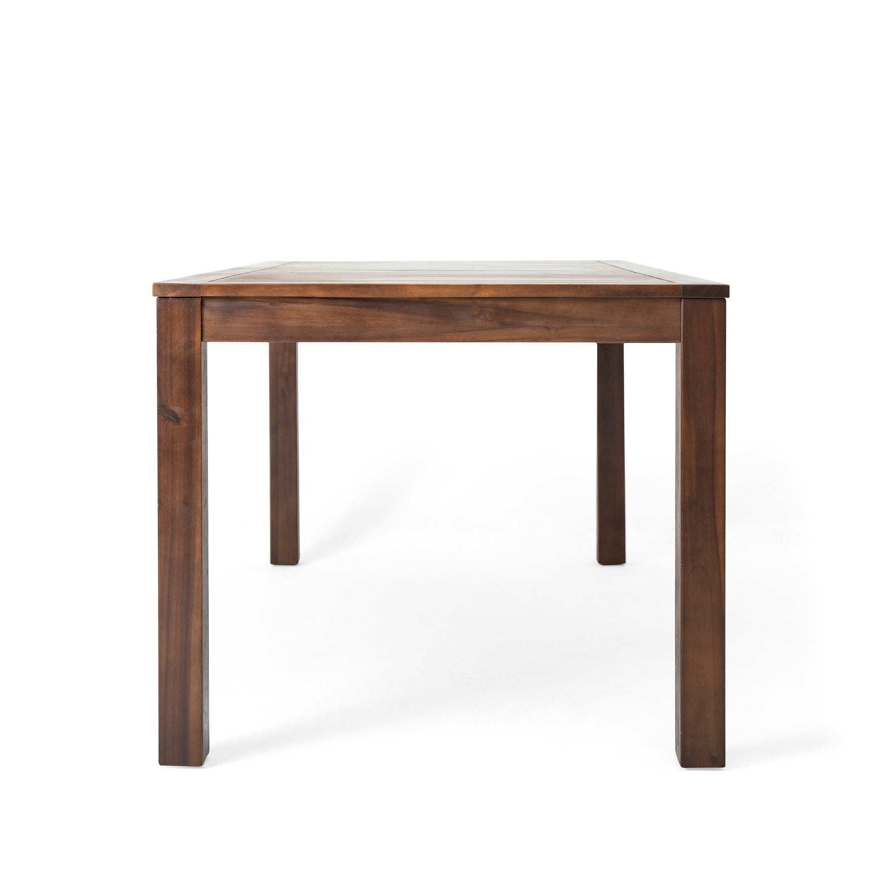 Table en bois MANILA de 69 pouces d'eprolo, design moderne avec surface large pour salle à manger ou bureau.