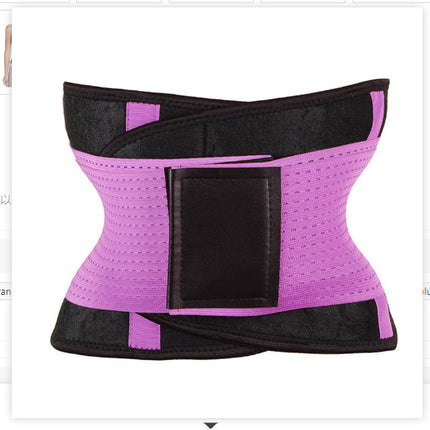 Waist Trimmer Belt Body Shaper Abdominal Trainer Weight Loss Fat Burning Straps