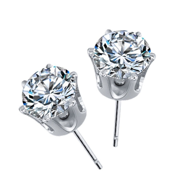 Zircon EmbeddedFor Women's Classic Earrings