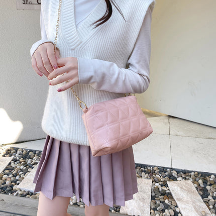 Christmas New Air Pillow Embroidered Messenger Bag