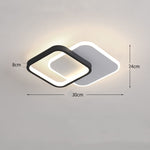 Luminaires de couloir nordiques modernes Novah, éclairage simple pour allées, design épuré et contemporain.