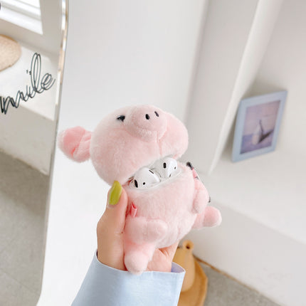 Wireless Bluetooth Cartoon Plush Earphone Box